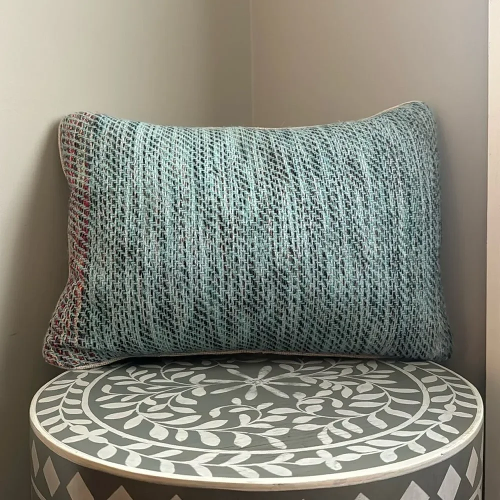 Janell Wysock Pillow Hand Loomed Down Filled